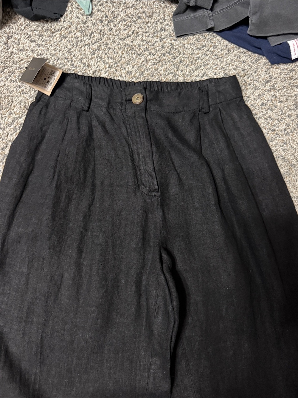 Massimo Dutti linen Pants size 28/6 - Picture 2 of 5
